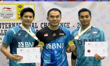 Rahmat/Yeremia Win First Title at Sri Lanka International Challenge 2024