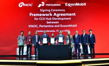 Pertamina, KNOC, dan ExxonMobil Jalin Kerjasama Kembangkan CCS