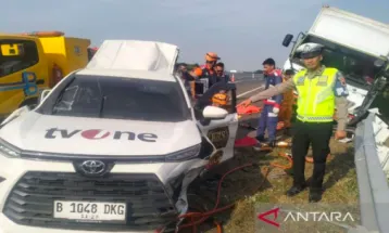 Polisi Ungkap Penyebab Kecelakaan Kru tvOne, Supir Mobil Boks Alami Microsleep