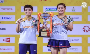 Lanny/Fadia Jadi Ganda Putri Indonesia Pertama yang Juara Thailand Masters 2025