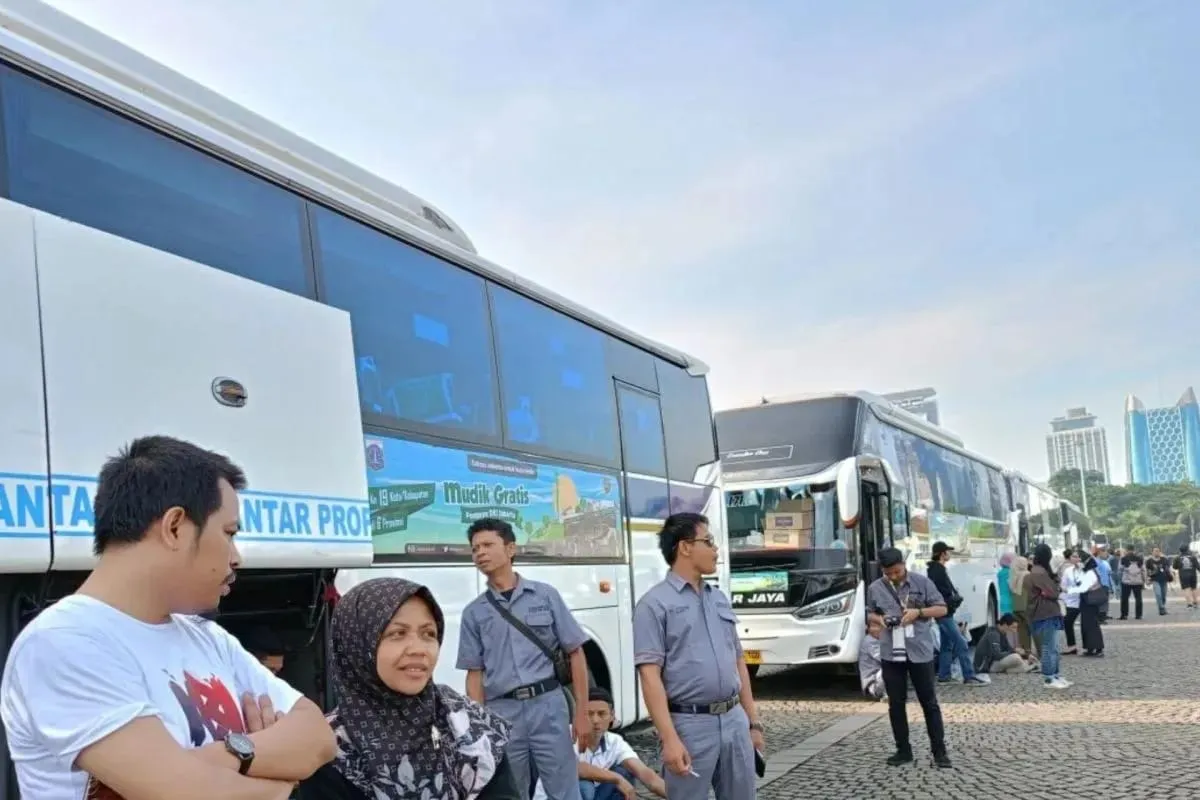 Pemprov Jakarta Tambah Bus Mudik Gratis